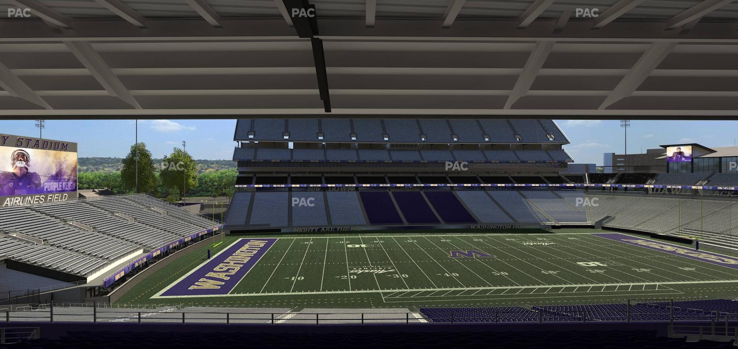 Seating view for Husky Stadium Section 231