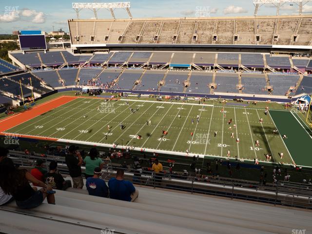 Seating view for Camping World Stadium Section 232