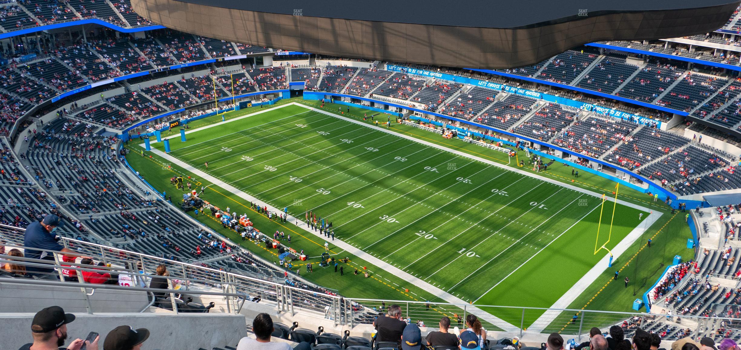 Seating view for SoFi Stadium Section 521