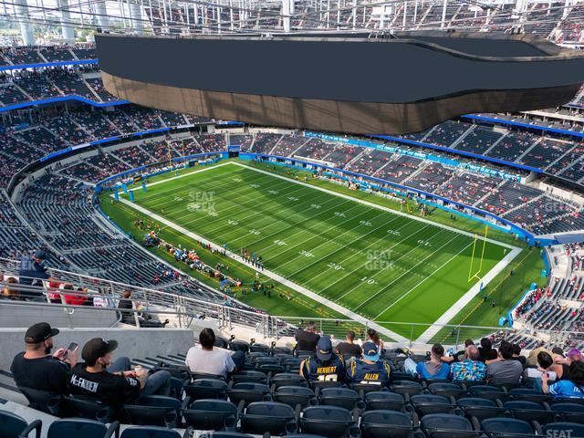 Seating view for SoFi Stadium Section 521