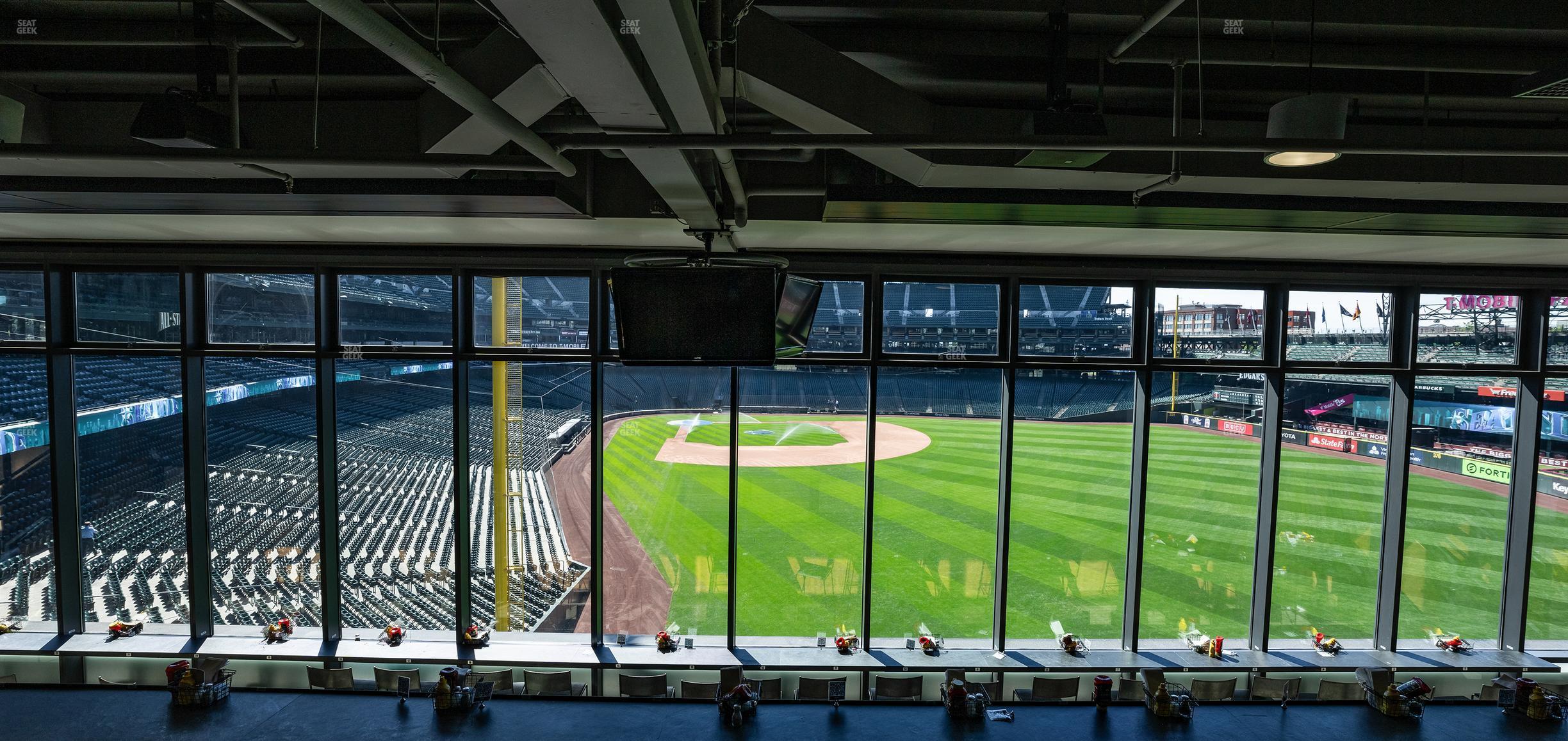 Seating view for T-Mobile Park Section Hit It Here Cafe Inside Middle