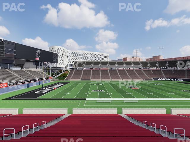 Seating view for Nippert Stadium Section 124