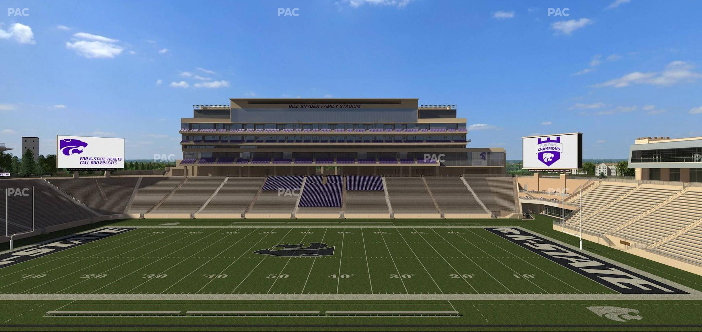 Seating view for Bill Snyder Family Stadium Section 228