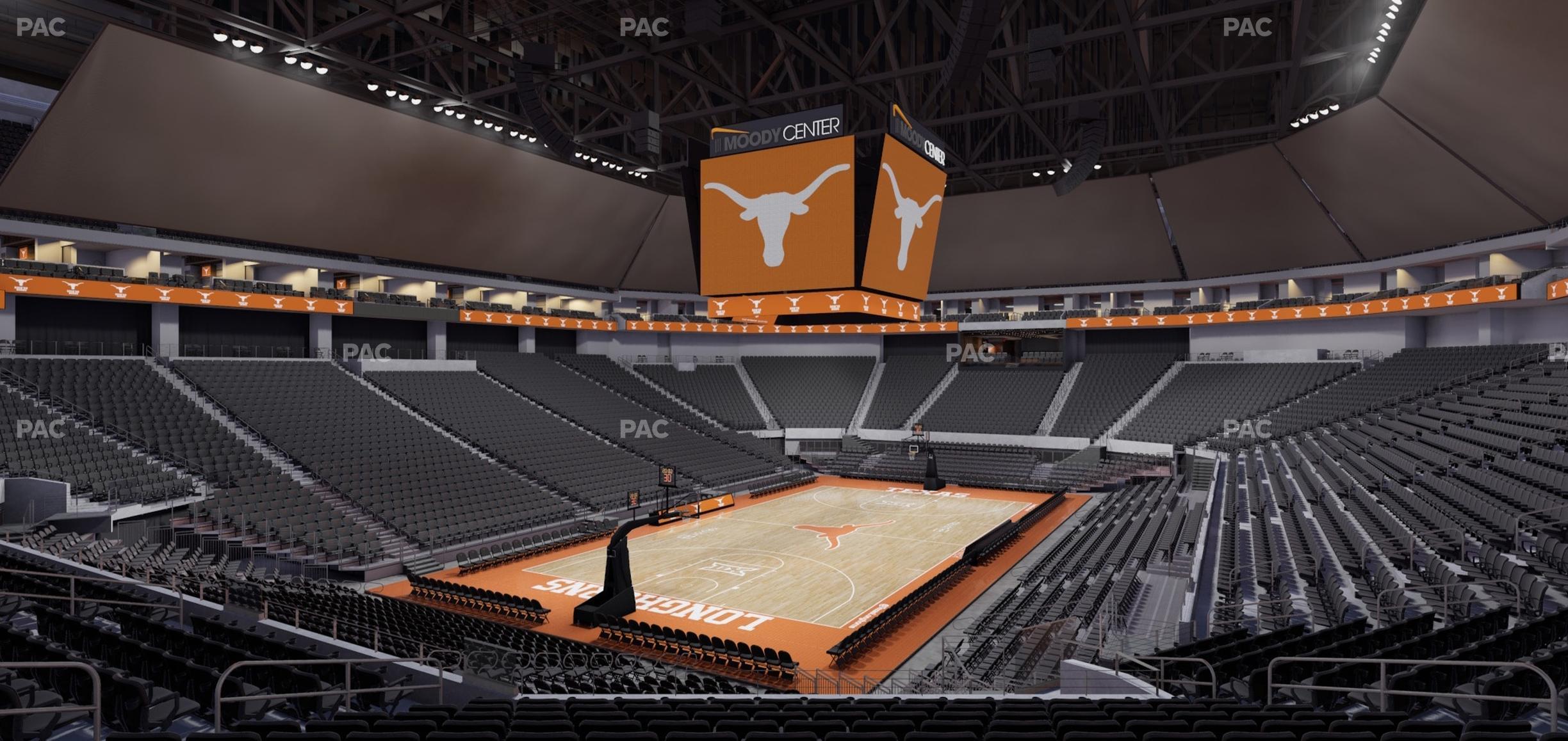 Seating view for Moody Center ATX Section 123