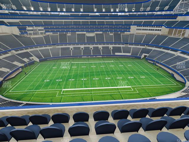 Seating view for SoFi Stadium Section 348