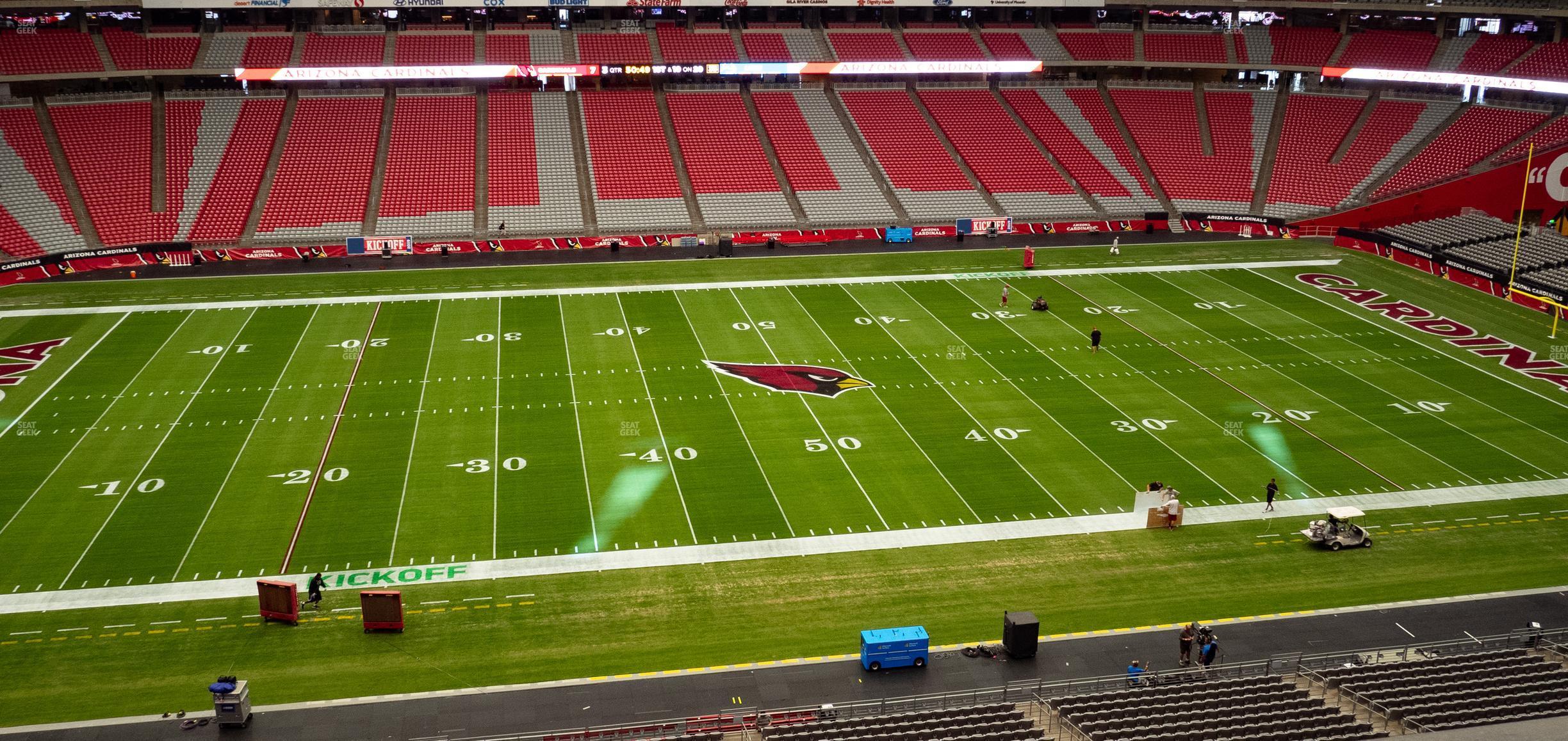 Seating view for State Farm Stadium Section Ring Of Honor 415