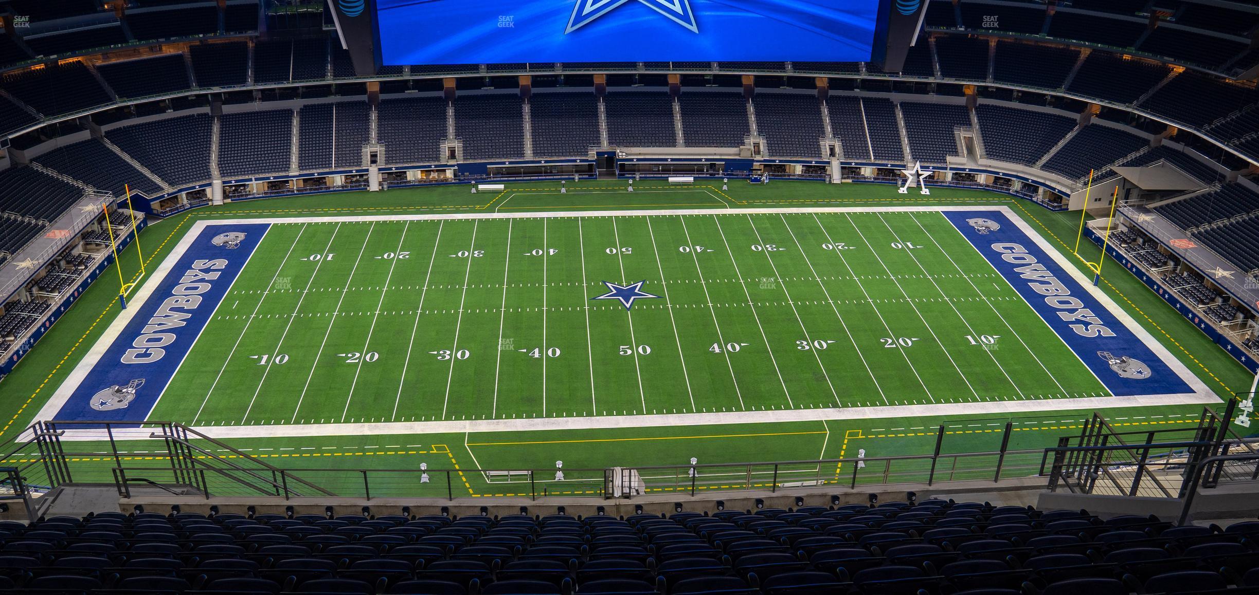 Seating view for AT&T Stadium Section 413