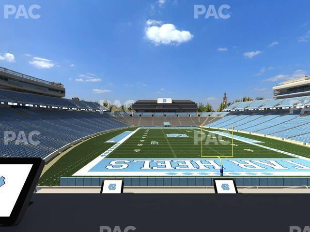 Seating view for Kenan Memorial Stadium Section 134