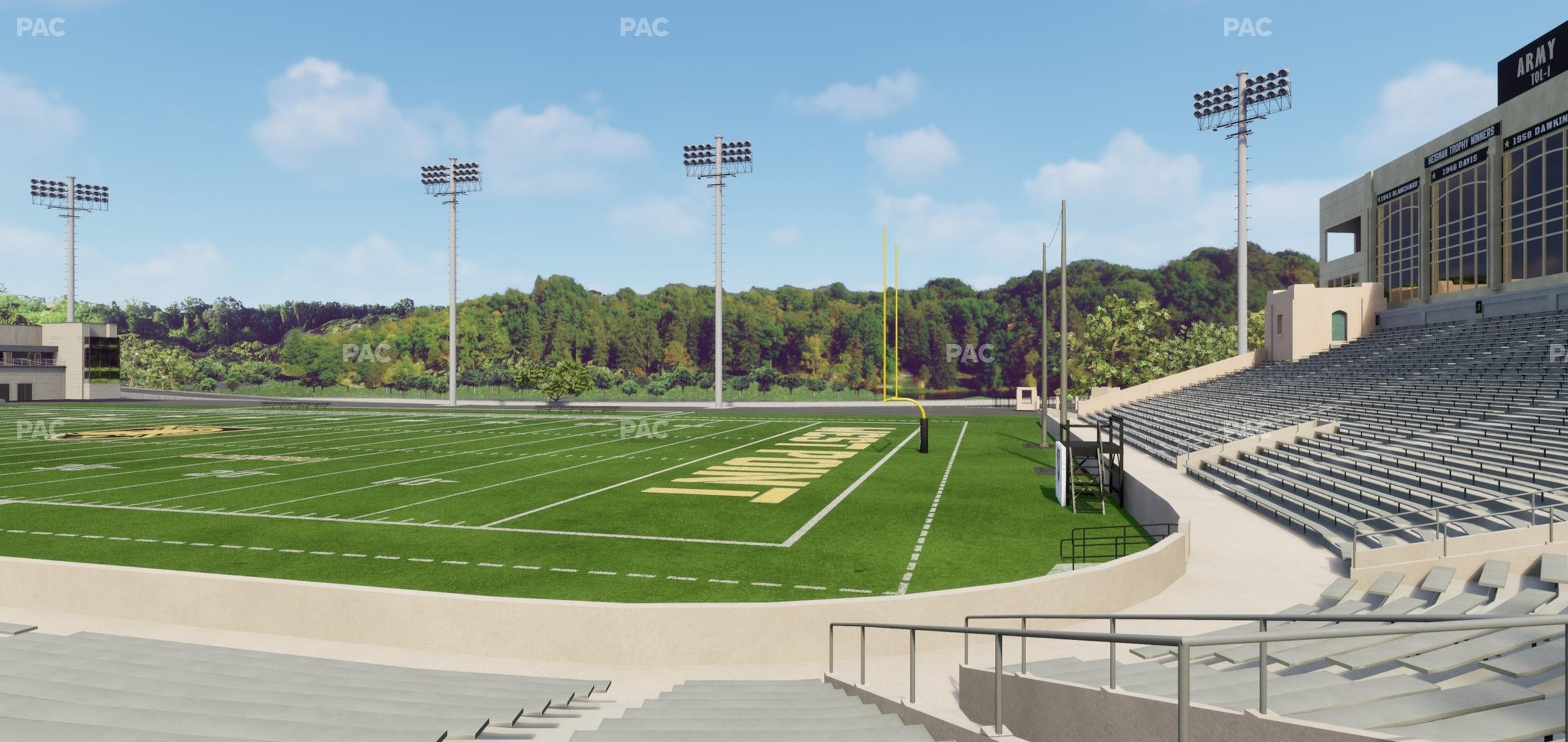 Seating view for Michie Stadium Section 8 A