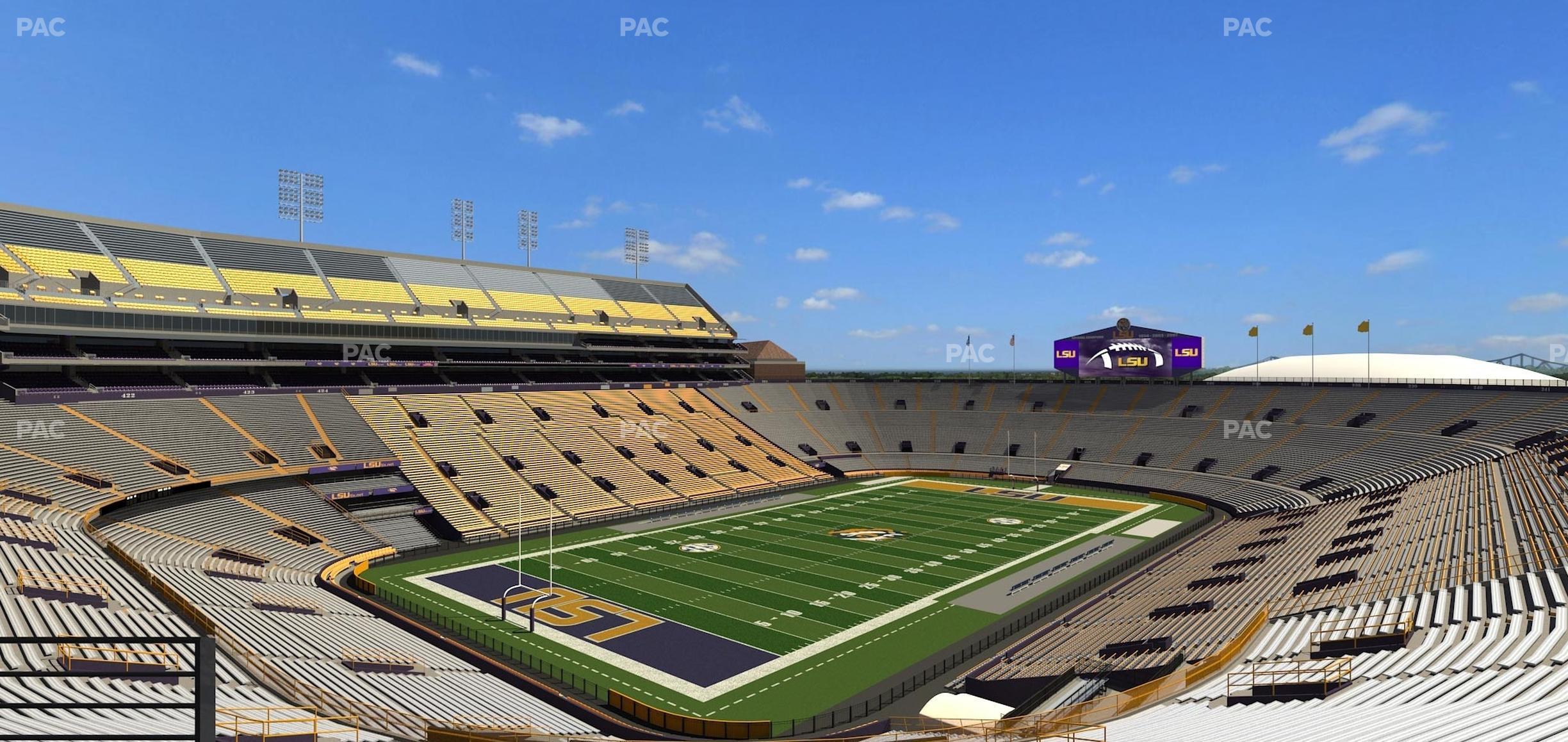 Seating view for Tiger Stadium Section Suite 137