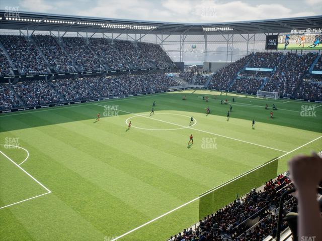 Seating view for Allianz Field Section Suite 18