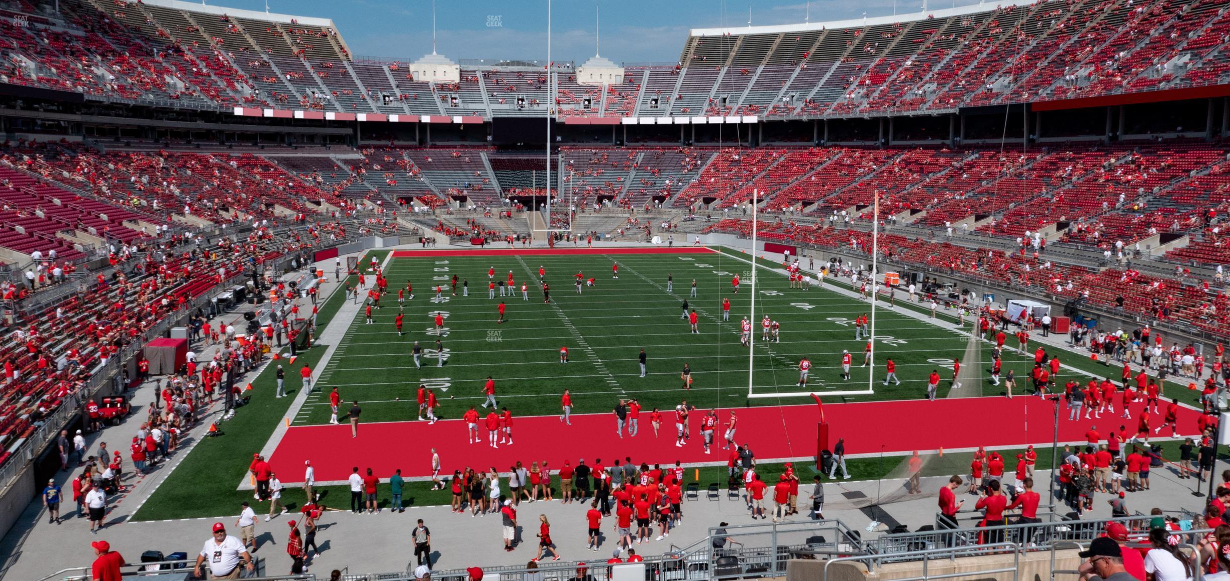 Seating view for Ohio Stadium Section 37 A