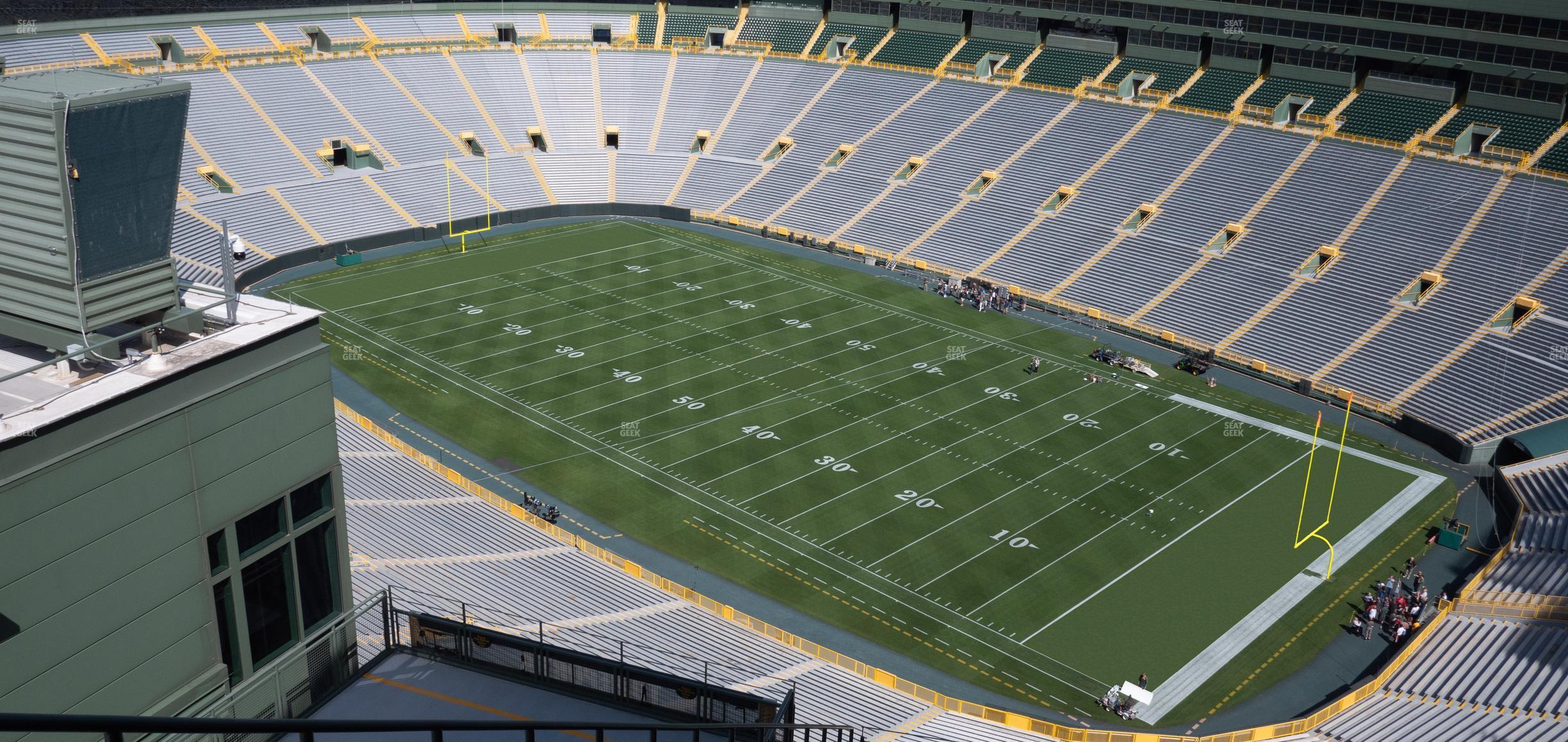 Seating view for Lambeau Field Section 730 S