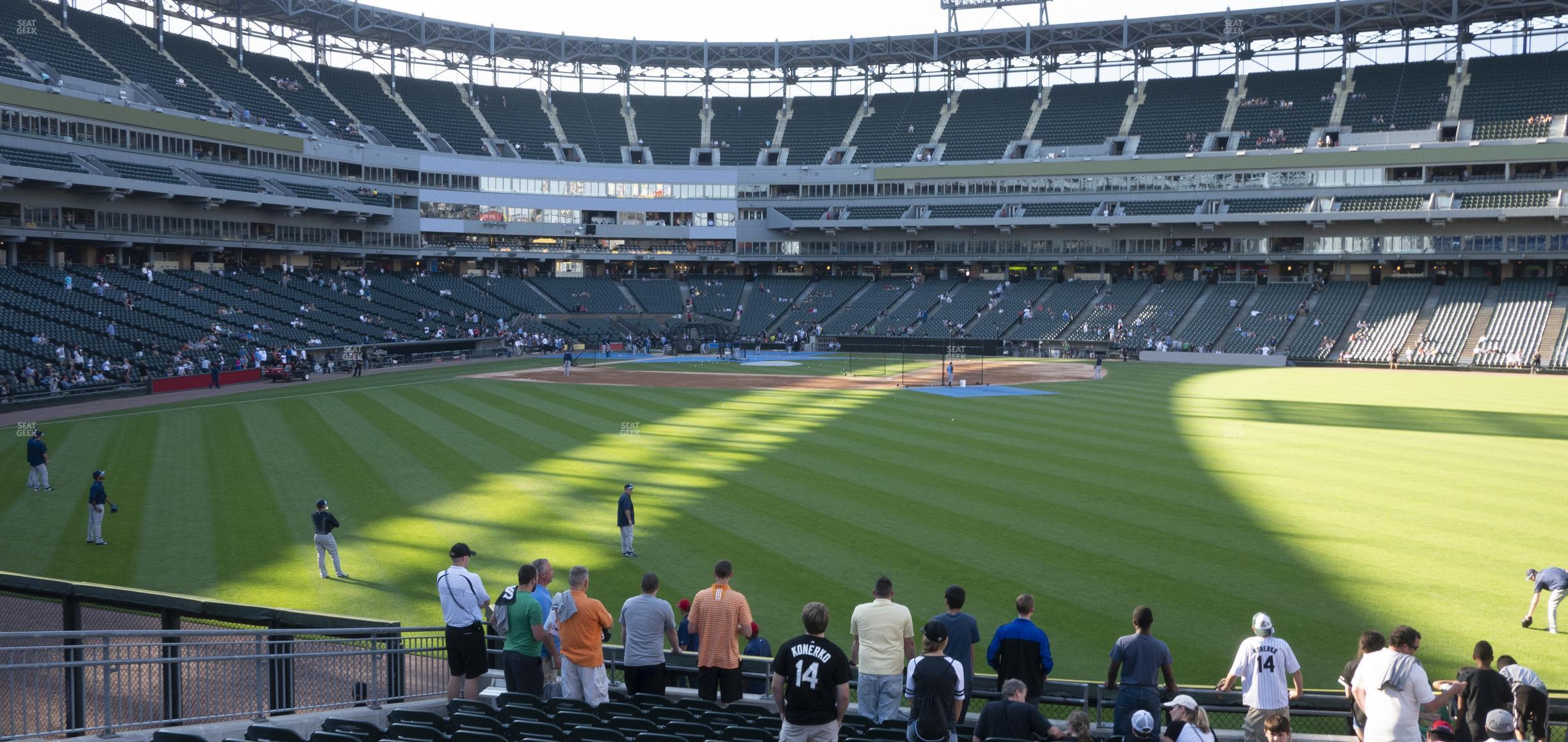 Seating view for Guaranteed Rate Field Section 103