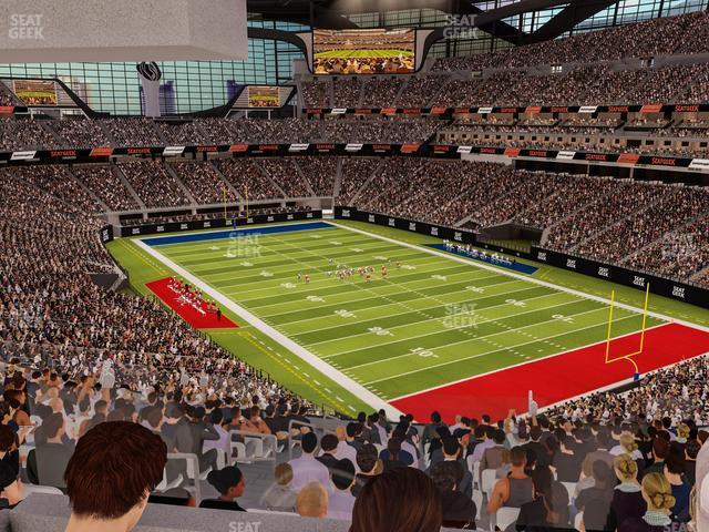 Seating view for Allegiant Stadium Section West Suite 2039