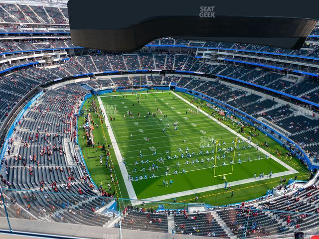 Seating view for SoFi Stadium Section 455