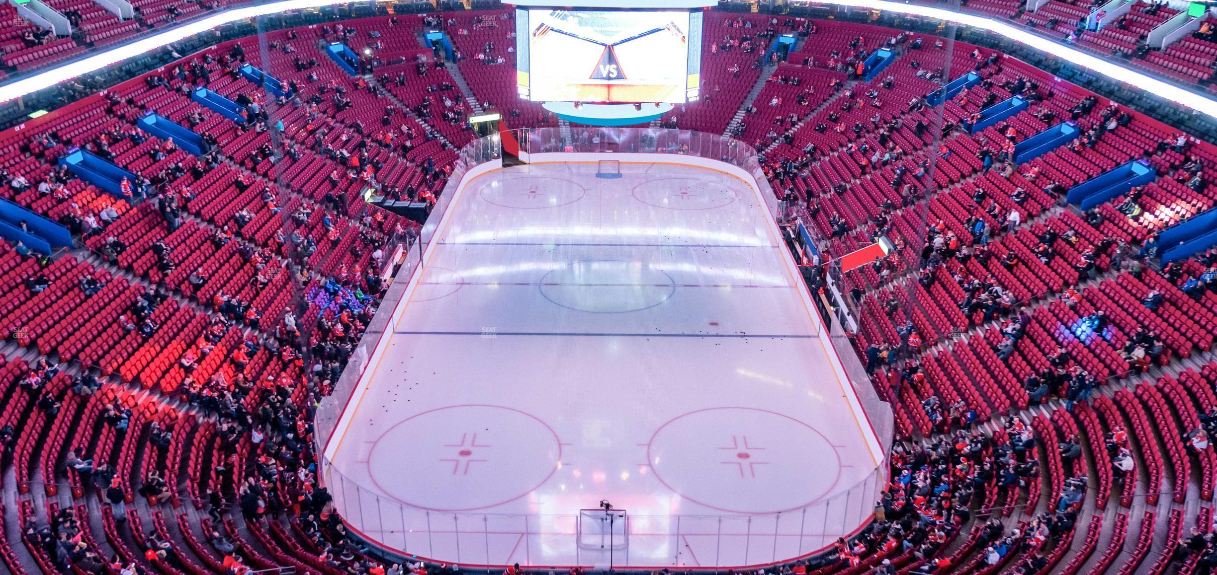 Seating view for Centre Bell Section 310