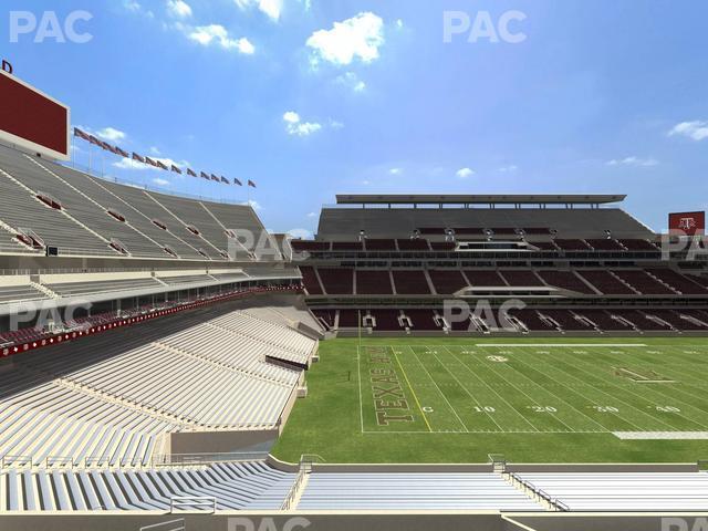 Seating view for Kyle Field Section 239