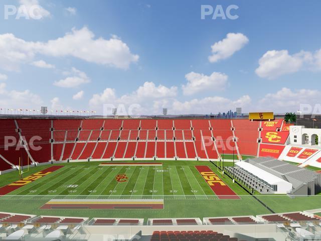 Seating view for Los Angeles Memorial Coliseum Section Suite 507