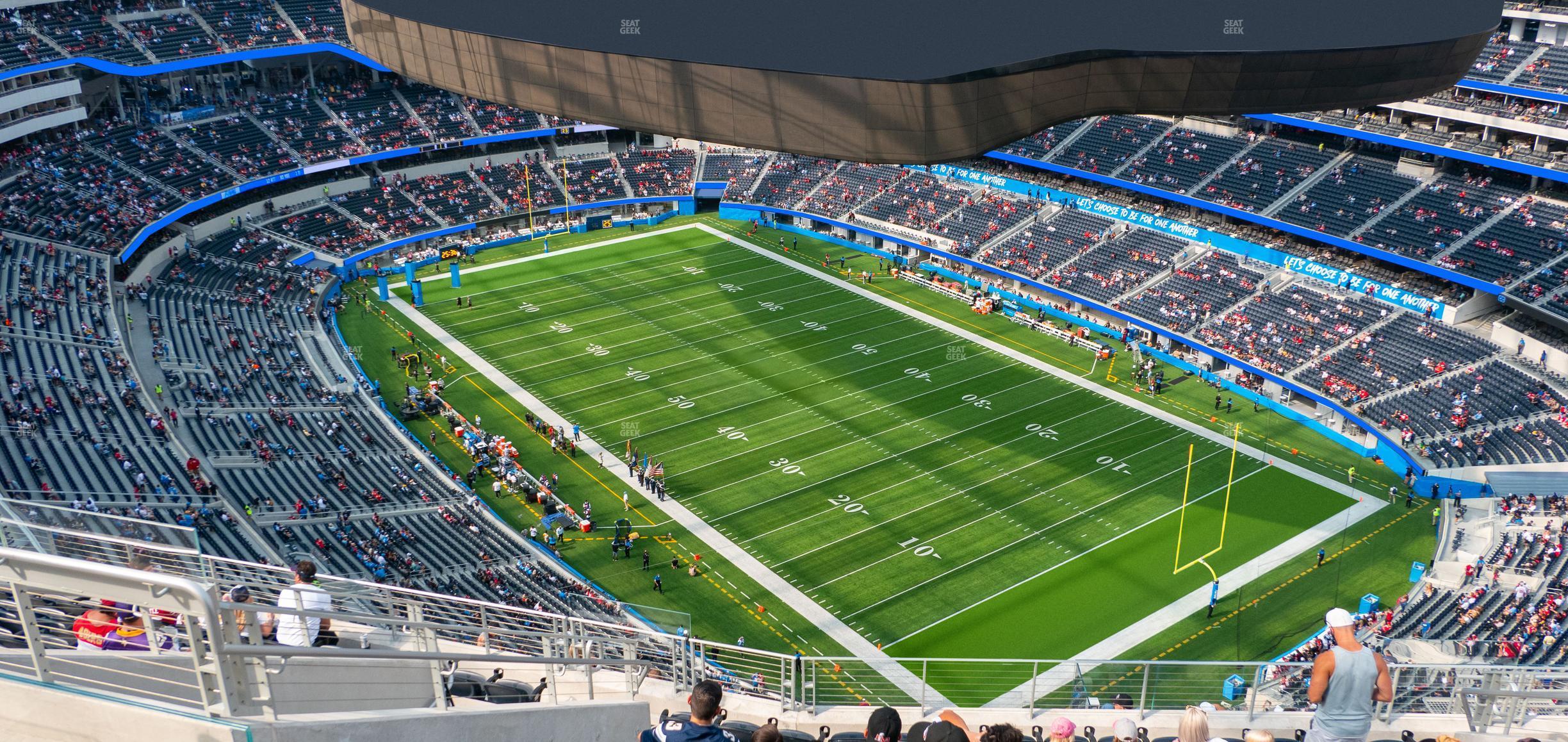 Seating view for SoFi Stadium Section 523