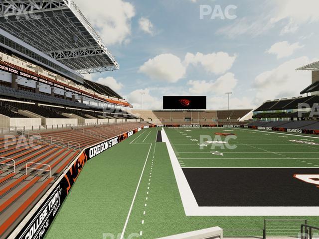 Seating view for Reser Stadium Section 141