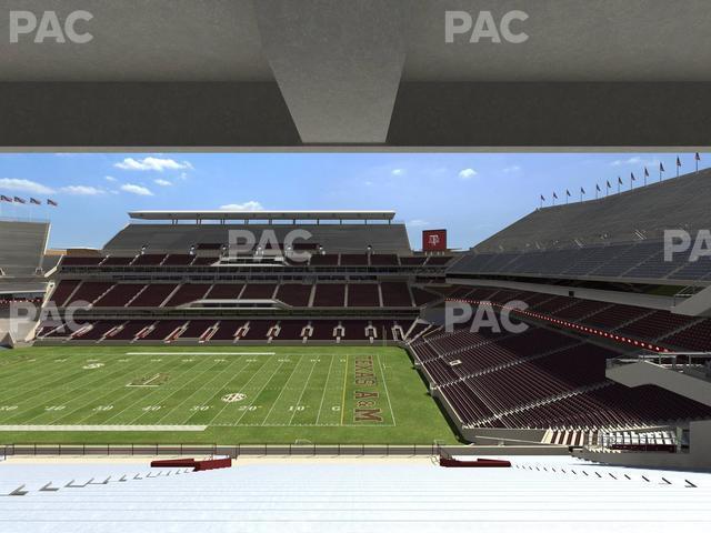 Seating view for Kyle Field Section 231