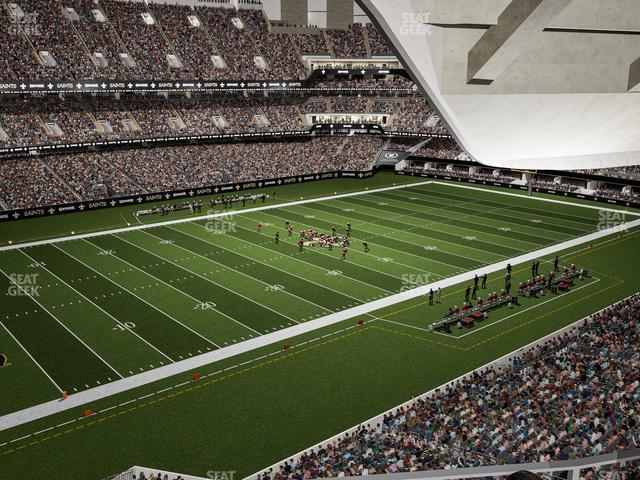 Seating view for Caesars Superdome Section Suite 427