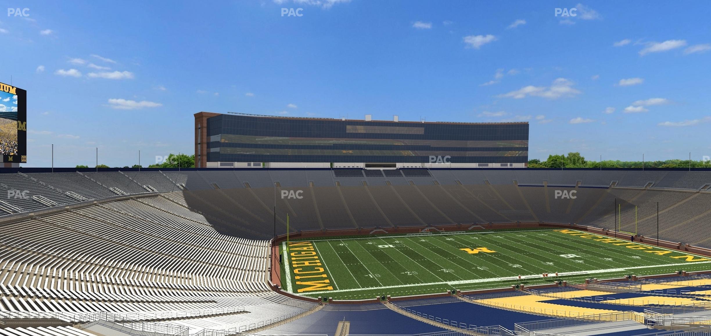 Seating view for Michigan Stadium Section 304