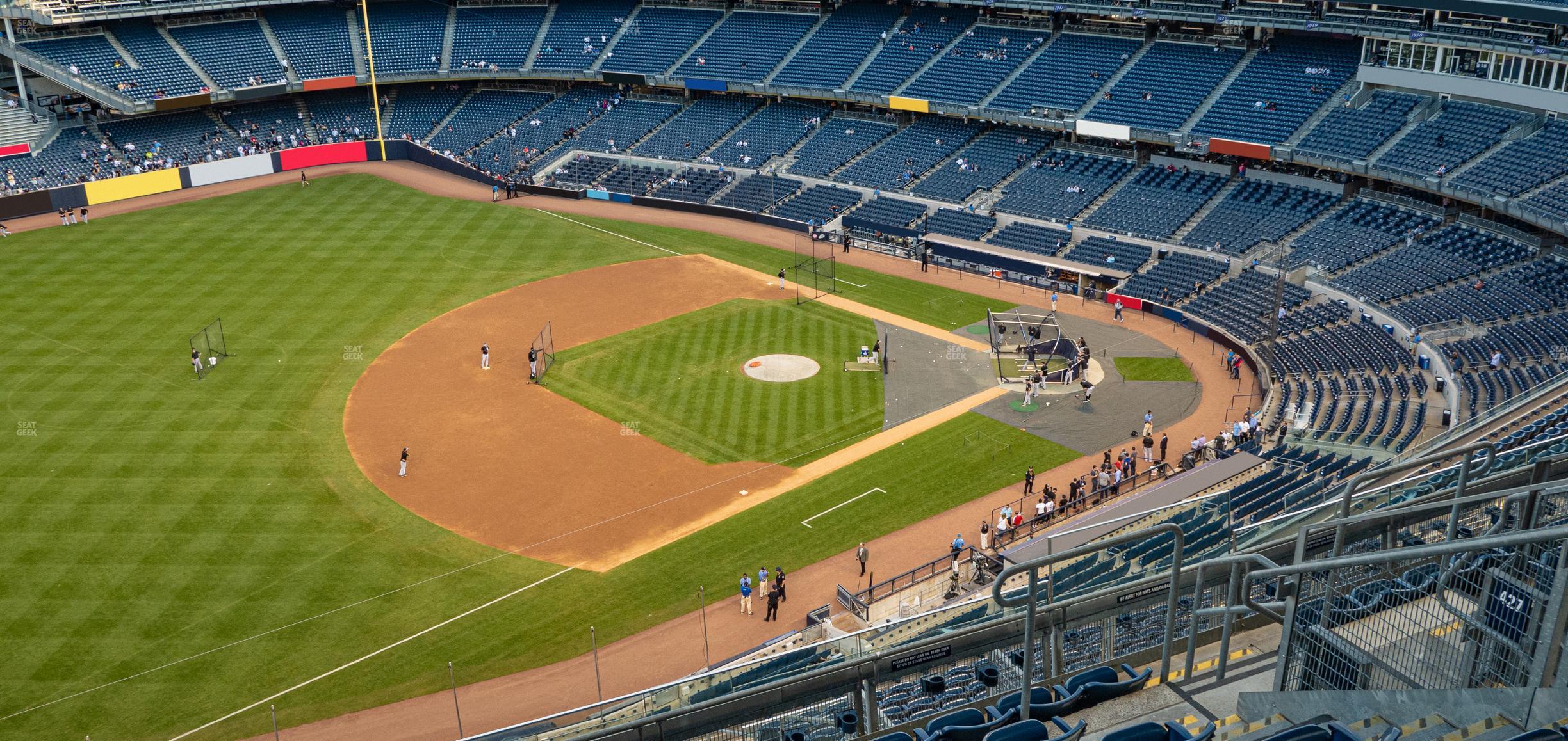 Seating view for Yankee Stadium Section Grandstand Level 428