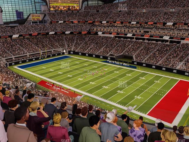 Seating view for Allegiant Stadium Section 333