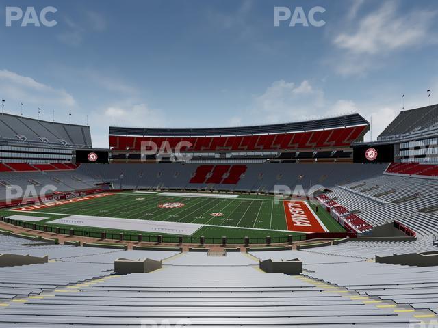 Seating view for Bryant Denny Stadium Section Kk