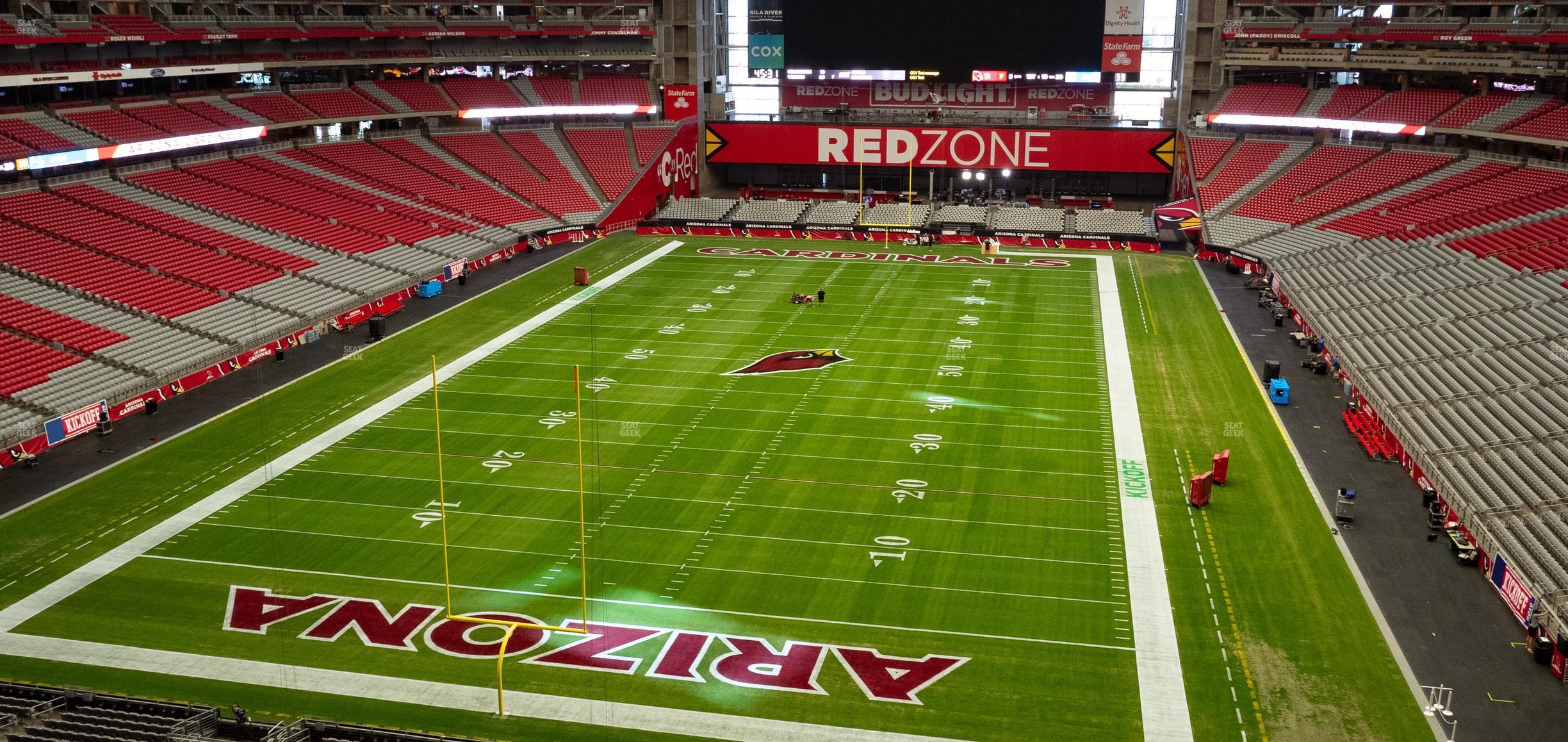 Seating view for State Farm Stadium Section Ring Of Honor Wc 426