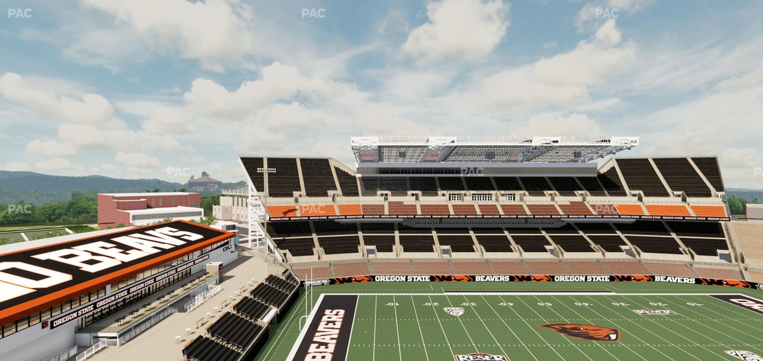 Seating view for Reser Stadium Section 336