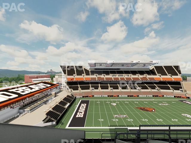 Seating view for Reser Stadium Section 336