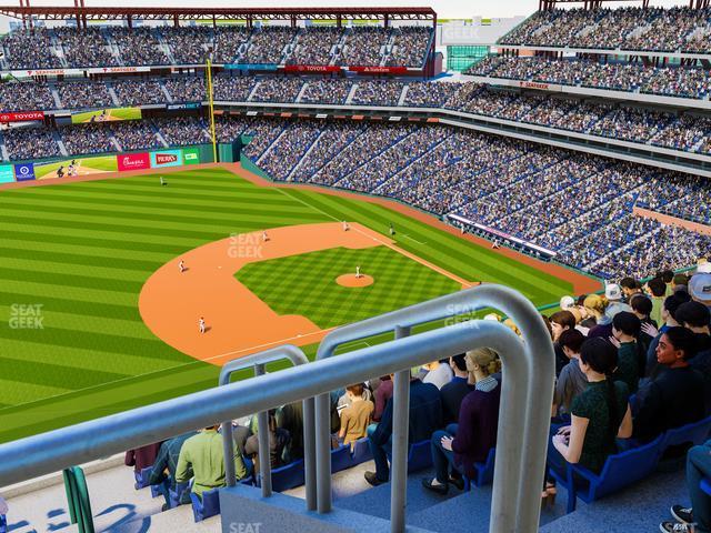 Seating view for Citizens Bank Park Section 428 V