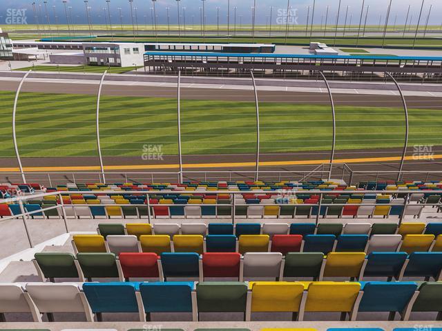 Seating view for Daytona International Speedway Section Back 156