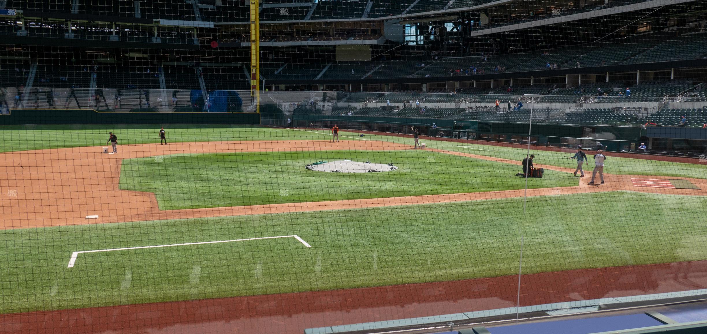 Seating view for Globe Life Field Section 7