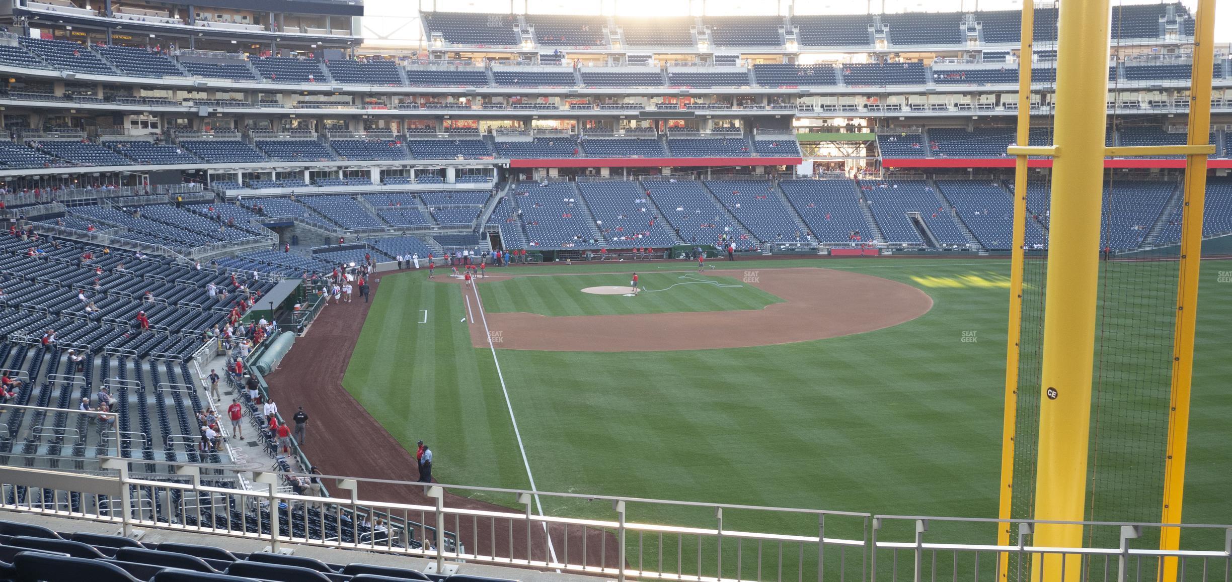 Seating view for Nationals Park Section 235