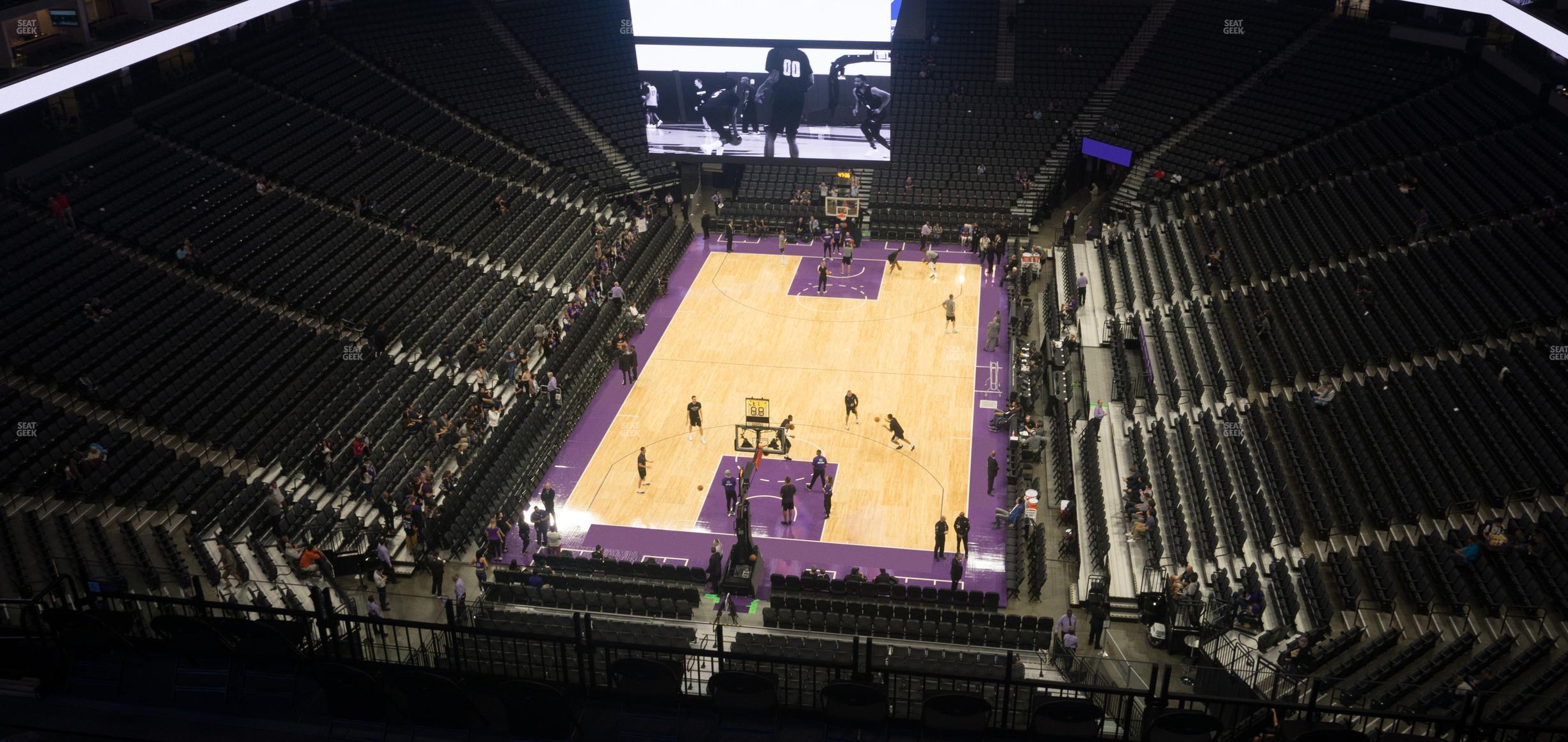 Seating view for Golden 1 Center Section 211