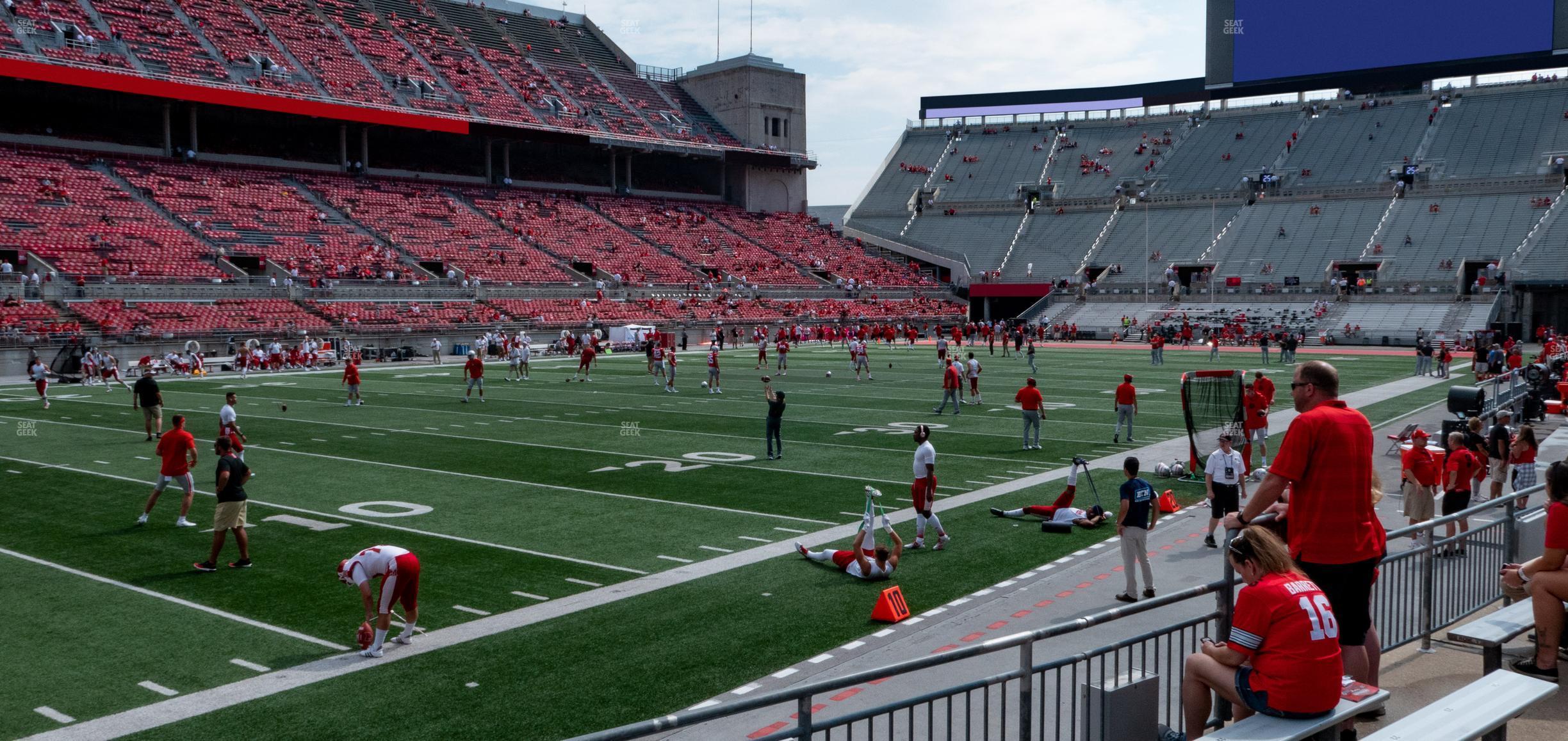 Seating view for Ohio Stadium Section 13 Aa