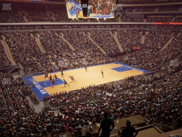 Seating view for Madison Square Garden Section 209