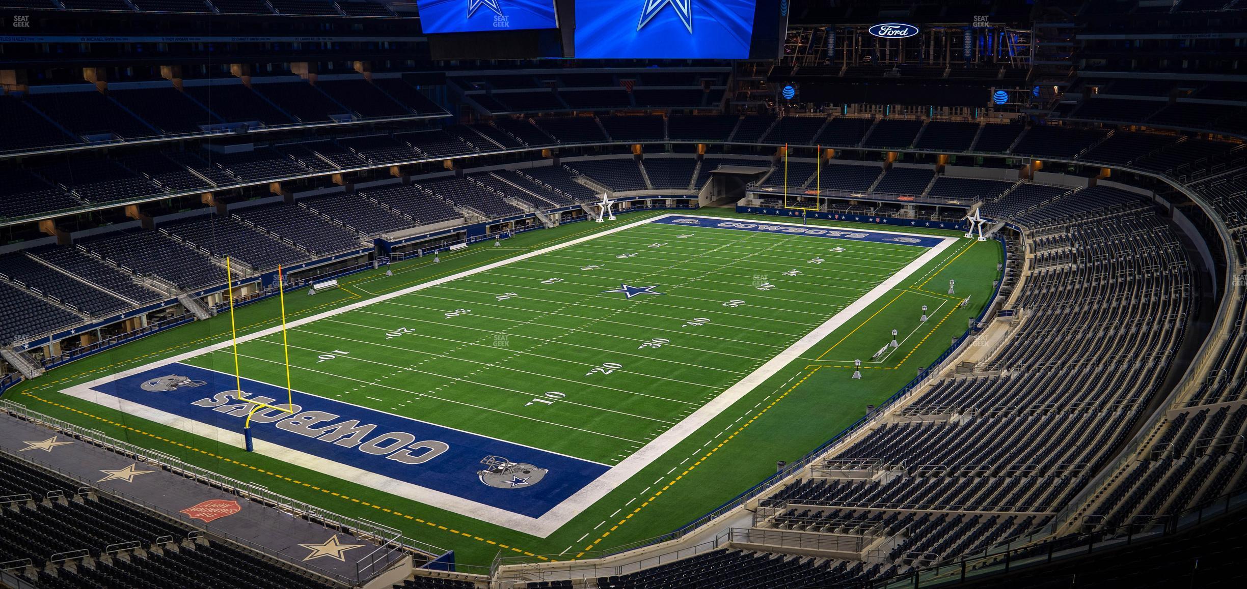 Seating view for AT&T Stadium Section Silver Suite 463