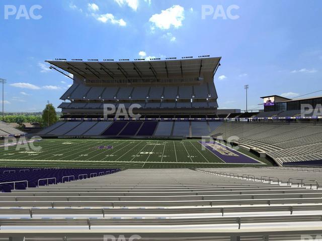 Seating view for Husky Stadium Section 127