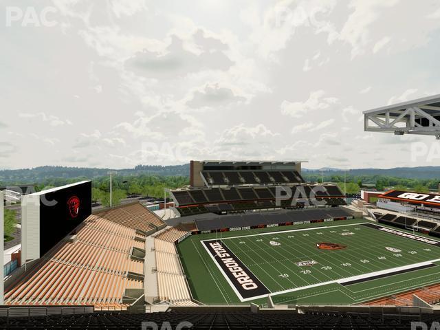 Seating view for Reser Stadium Section 226