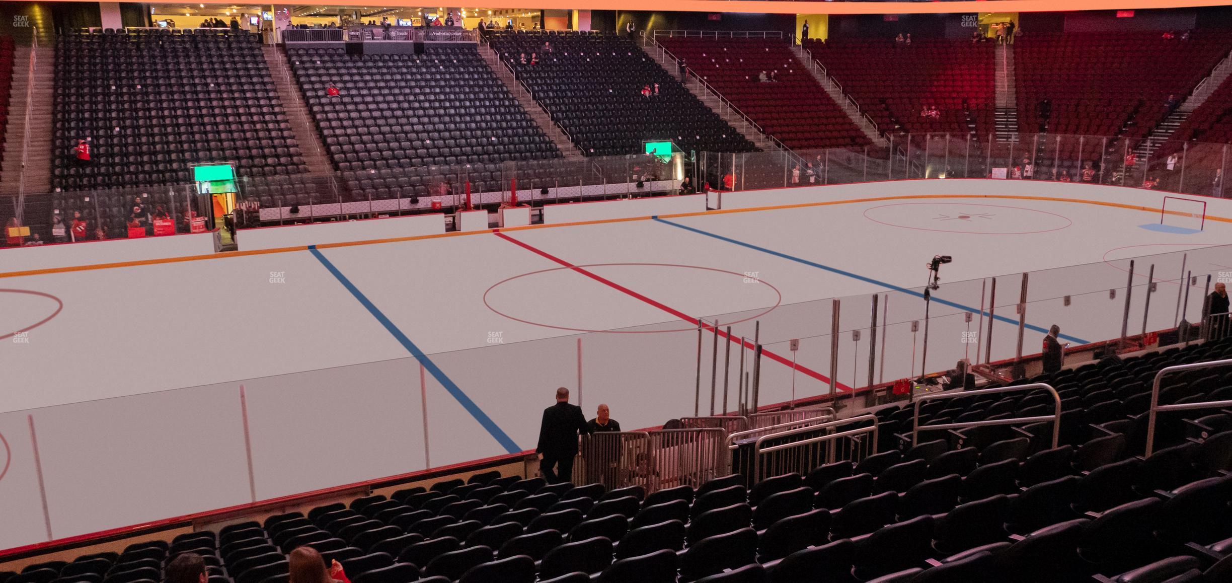 Seating view for Prudential Center Section 18