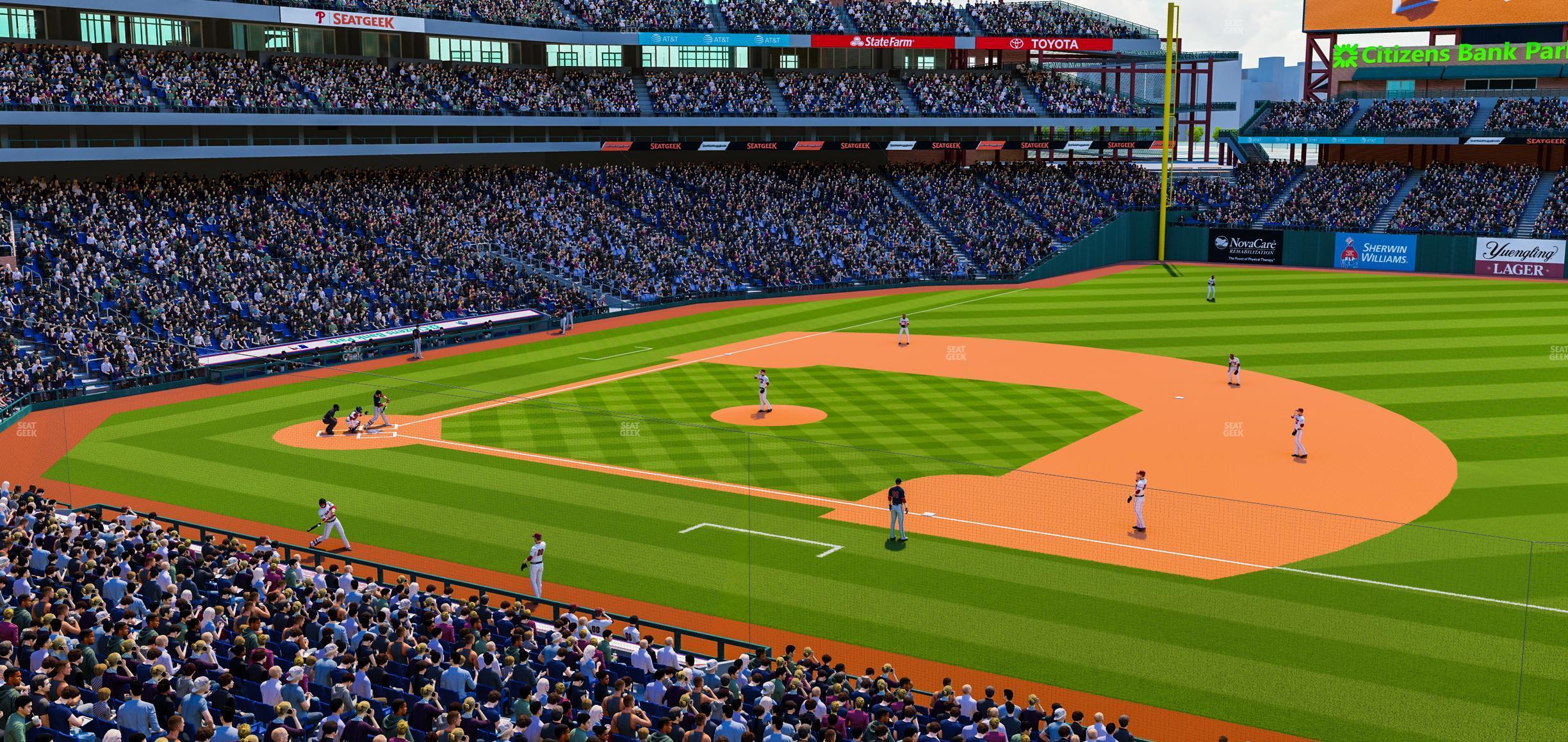 Seating view for Citizens Bank Park Section Suite 52