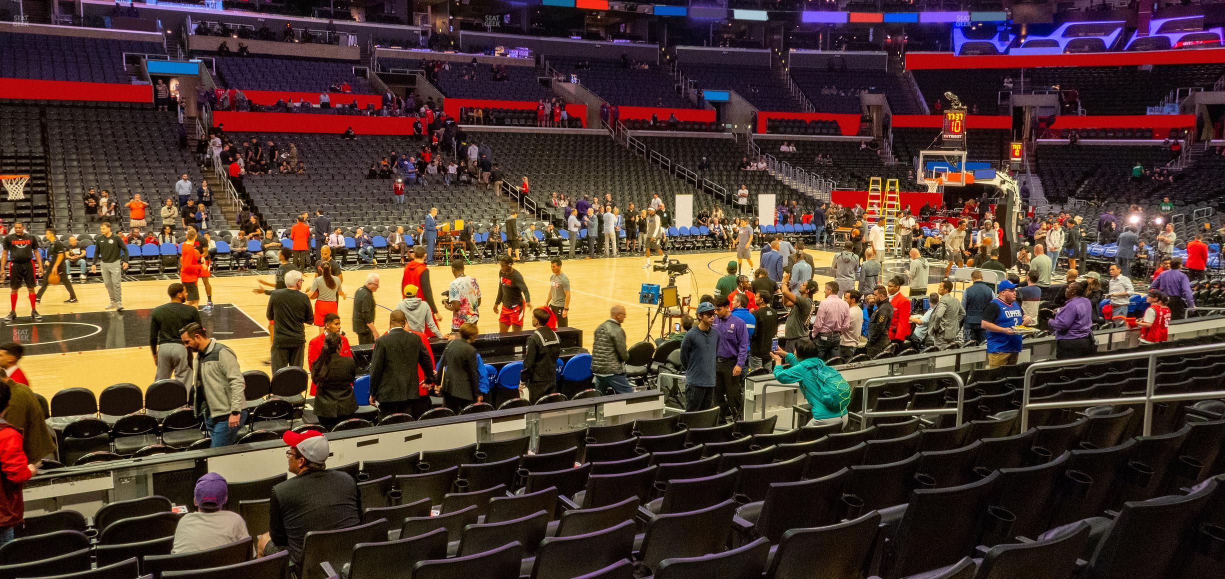 Seating view for Crypto.com Arena Section 102