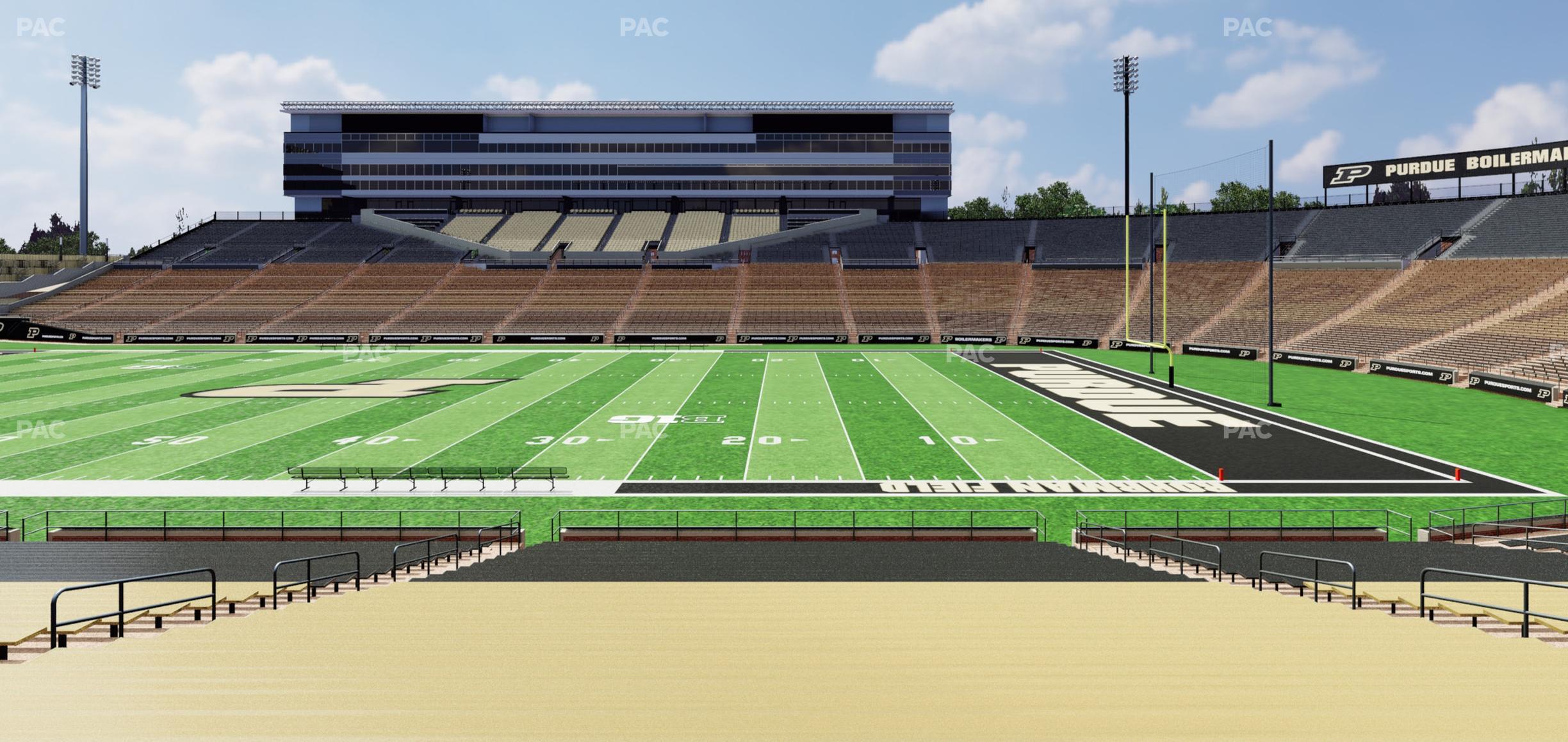 Seating view for Ross Ade Stadium Section 108