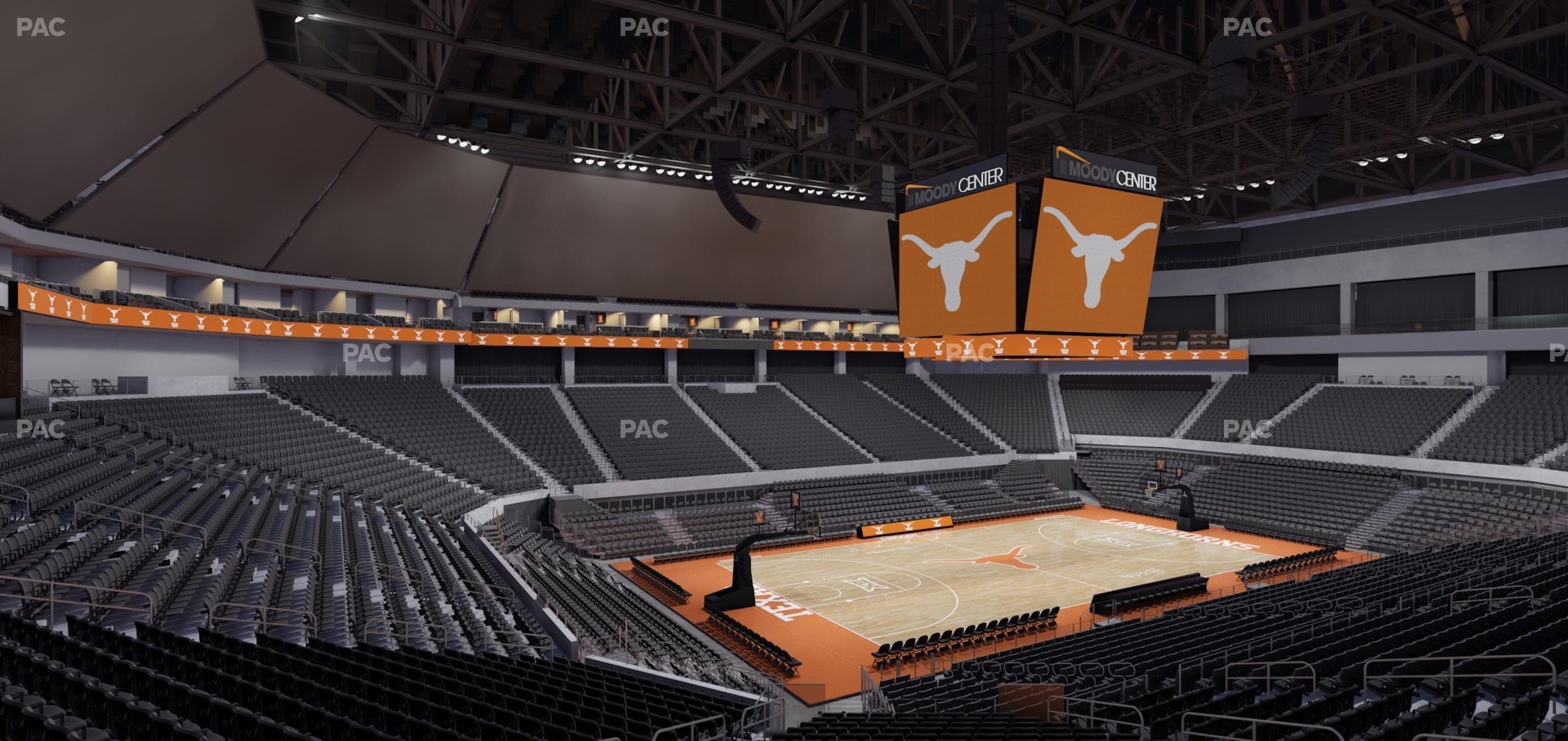 Seating view for Moody Center ATX Section 110