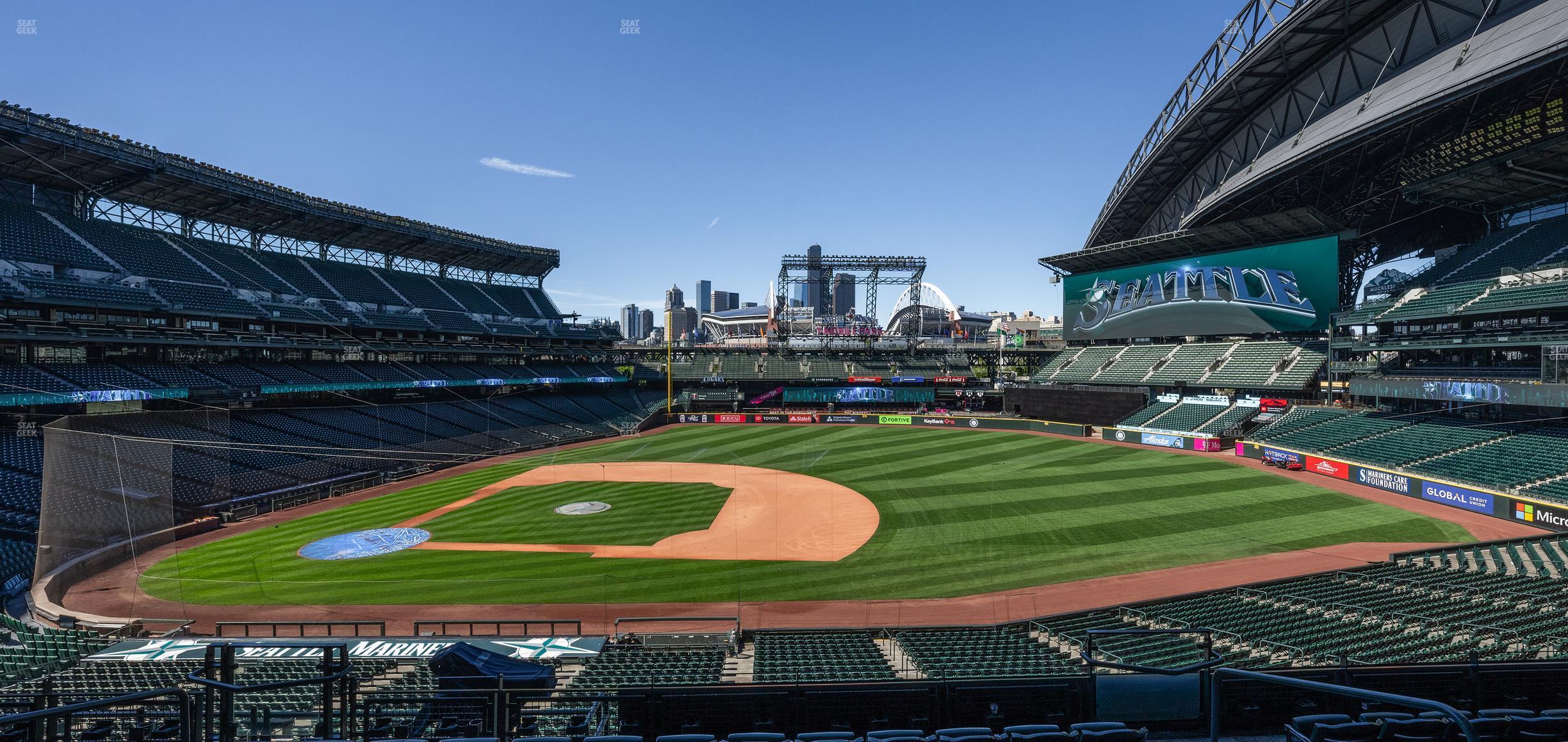 Seating view for T-Mobile Park Section 221